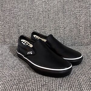 Vans Classic Slip-On Leather – Custom “Elmer Earl” – Men’s Size 7.5